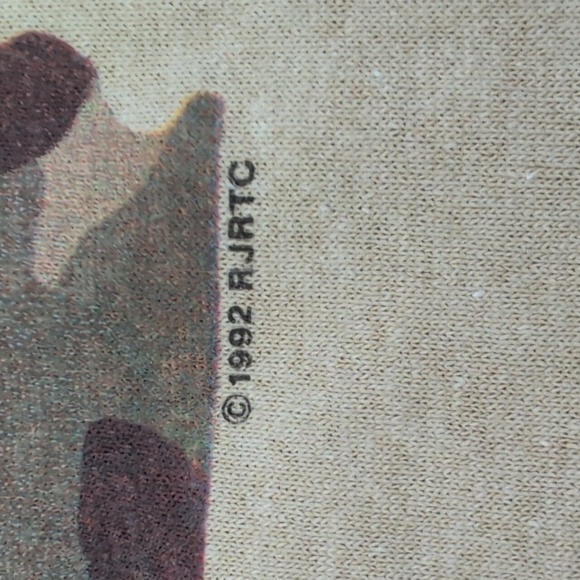 Vintage 90s Camel With Camo Smokin Joe Tee Shirt XL - Picture 7 of 8